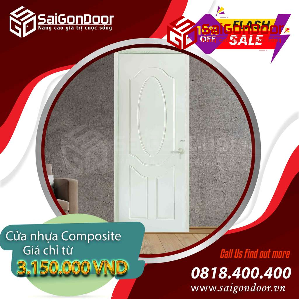 Cửa nhựa Composite SaiGonDoor