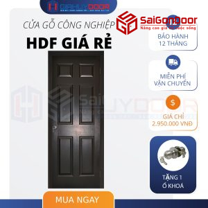 CỬA GỖ CÔNG NGHIỆP HDF GIAHUYDOOR – ĐẲNG CẤP VƯỢT TRỘI TRONG TỪNG CHI TIẾT