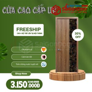 BÁO GIÁ CỬA NHỰA GIẢ GỖ HUYPHATDOOR - LỰA CHỌN TIẾT KIỆM VÀ BỀN BỈ